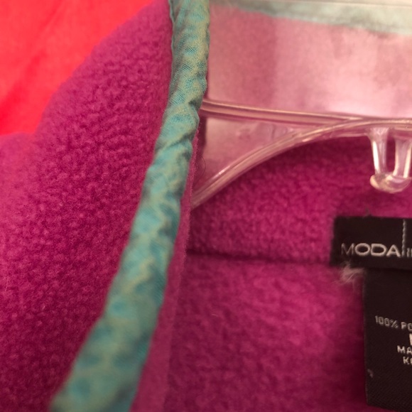 Moda International Zipper Vest Size Medium - Picture 9 of 12